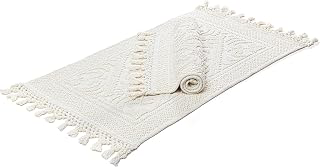 Savi Home Cotton Woven Jacquard Bathroom Rug Set of 2, Woven Fringe Bathroom Mats, 100% Cotton, Non - Slip Bath Mat, Durable Thick Bath Mat: Yarn, Repeat and MOQ Guide