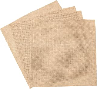 CleverDelights 12 Inch Burlap Squares - 4 Pack: Fabric Sourcing and Quality Notes