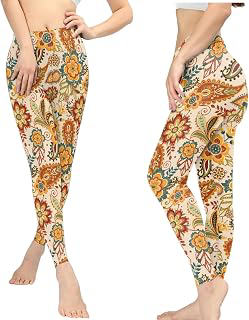 Women's High Waisted Yoga Pants Athletic Sports Running Leggings Full Length Tummy Control Printable: Print Design and Production Notes