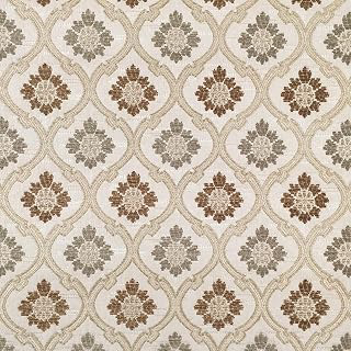 Floral Trellis Chenille Jacquard Fabric/Sold by the Yard (Beige): Jacquard Weave and Production Notes