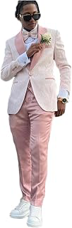 Men's Suit Jacquard Jacket Solid Vest Pants Shawl Lapel Three-Piece Wedding Dinner Party Banquet Tuxedos: Jacquard Weave and Production Notes