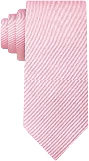 Mens Tie 58'' / 63'' Twill Solid Color Formal Casual Necktie + Gift Box: Jacquard Weave and Production Notes