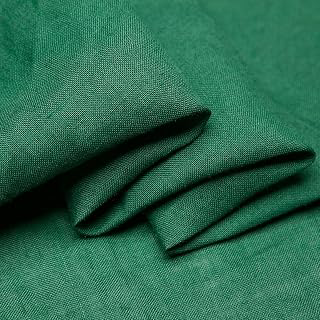 Solid Color 100% Ramie Linen Fabric, Green, 57