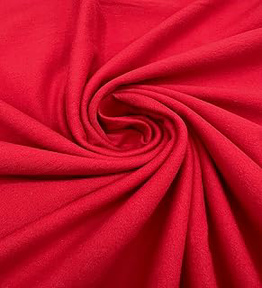 EOVEA - Cotton Spandex Fabric by The Yard - 4 Way Stretch Jersey Knit - Spandex & Cotton T-Shirt Fabric - Lightweight, Breathable - 60
