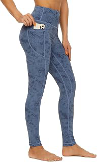 High Waisted Leggings for Women with Pockets, Womens Yoga Pants Stretch Workout Leggings Tummy Control: Print Design and Production Notes