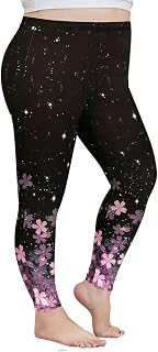Plus Size Legging for Women Legging Pants Stretch Comfy Casual Tights Oversized Basic Full Length Legging: Print Design and Production Notes