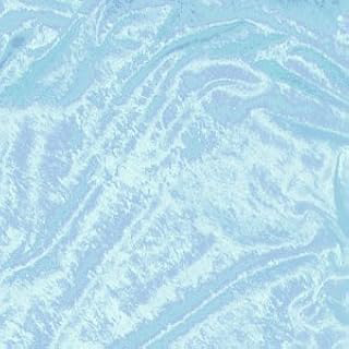 Panne Velvet Crushed Backdrop Velour Stretch Fabric Per Yard 60 Inches Wide (The Fabric Exchange) (Baby Blue): Fabric Sourcing and Quality Notes