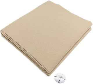 2 Yard Solid Fabric,57 inch Wide, 100% Cotton Fabric by the Yard for Quilting Sewing Crafting (Beige): Fabric Sourcing and Quality Notes
