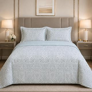 Tencel Cooling Warm Reversible Duvet Cover 3PC Set, Queen Size: Jacquard Weave and Production Notes