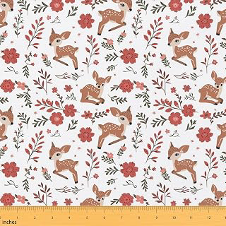 Feelyou Deer Fabric by The Yard 1 Yard for Kids Teens Boys Girls: Fabric Sourcing and Quality Notes