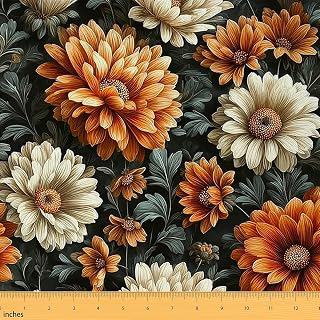 Erosebridal Vintage Daisy Fabric by The Yard Retro Flower Floral: Fabric Sourcing and Quality Notes