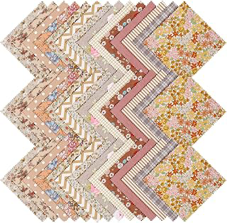 42 Pack Charm Pack Fabric 5 Inch Squares PreCut Quilting Fabric Squares Multicolor Charm Packs for Quilting 5 Inch (Floral Style): Print Design and Production Notes