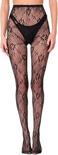 Women Floral Lace Tights Patterned Fishnet Stockings Sheer Funky Tights Cute Sexy Pantyhose Leggings: Print Design and Production Notes