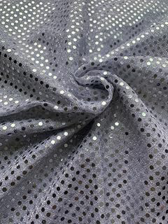 Silver Sequin Knit Fabric Shiny Dot by The Yard: Fabric Sourcing and Quality Notes