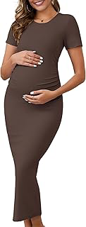 Maternity Dress Baby Shower Bodycon Photoshoot: OEM Production and Sizing Notes