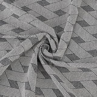BENECREAT 1Yard Jacquard Denim Fabric, 70.9in Width Polycotton Denim Material for Jeans Jackets DIY Sewing Projects(Black) 1mm Thick: Fabric Sourcing and Quality Notes
