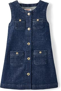 Girls' and Toddler Sleeveles Button Dress: OEM Production and Sizing Notes