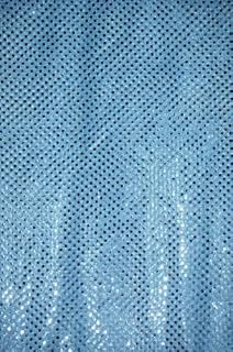 Confetti Sequin Disco DOT Knit Platinum Fabric 3MM Polka DOT Pageant Dance Cheer (Baby Blue): Fabric Sourcing and Quality Notes