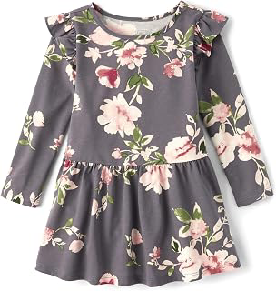 Girls and Toddler Skater Dress, Long Sleeve: OEM Production and Sizing Notes