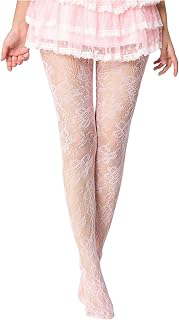 Women's 1 Pair Fishnet Tights Floral Kawaii Lace Stockings Pantyhose: Print Design and Production Notes