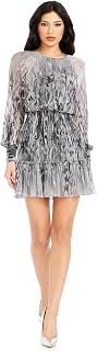 Women's Aulden Fit and Flare Mini Dress: Ombre Dyeing and Production Notes