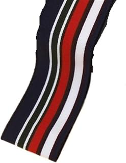 Elastic Ribbed Cuffs Rib Combed Rainbow Cuff Fabric by Half Yards Striped Stretch for Sewing Base Shirt Knitting Neckline 5x85CM/PCS(Color-10): Fabric Sourcing and Quality Notes