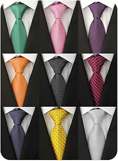 Men's Necktie Classic Tie Woven Jacquard Neck Ties: Jacquard Weave and Production Notes