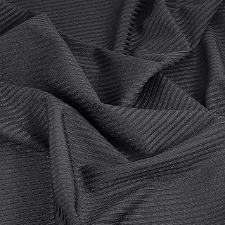 Stretchy Rib Knit Fabric Soft Polyester Ribbing Fabric for Clothing Cuffs Repair Neckline Collar Waistband Socks Pants Foot Cuffs DIY Sewing: Fabric Sourcing and Quality Notes
