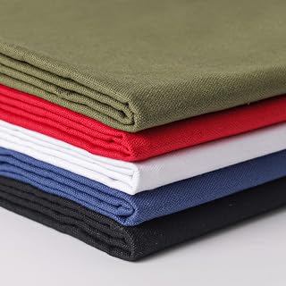 Cotton Canvas Fabric by The Yard, Thick Canvas Fabric,280GSM, DIY Suitable for Sewing, Bag, Crafts, Tableclothes, Home Decor (Red, 36 inches(1: Fabric Sourcing and Quality Notes