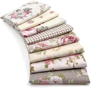 Aubliss 8pcs Fat Quarter Fabric Bundles (100% Cotton - 20'' x 20''): Print Design and Production Notes