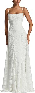 Women's Floral Bridesmaid Maxi Dresses A Line Wedding Guest Dress: OEM Production and Sizing Notes