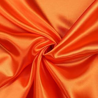 Satin Fabric 2 Yard Bridal Solid for Wedding Dress Fashion Crafts Costumes Decorations Silky Satin 44