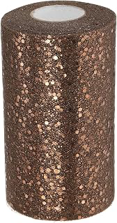 PATIKIL Tulle Fabric Rolls, 6 Inch by 50 Yards Fabric Spool Tulle Sparkling Ribbon Netting Sequin for DIY Tutu Skirts Crafts Wedding Party: Ombre Dyeing and Production Notes
