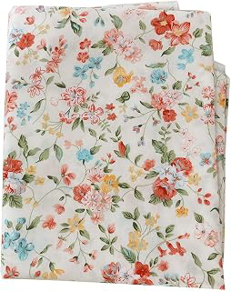 100% Cotton Fabric by The Yard for Sewing DIY Crafting Fashion Design Printed Floral(Spring Orange Flowers): Print Design and Production Notes