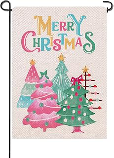 Artofy Merry Christmas Trees Small Decorative Garden Flag: Fabric Sourcing and Quality Notes