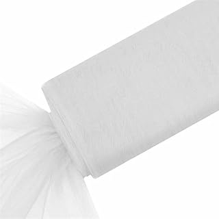 BalsaCircle 54-Inch x 120 feet White Large Net Tulle Fabric by the Bolt - Wedding Party Decorations Sewing DIY Crafts Costumes: Fabric Sourcing and Quality Notes