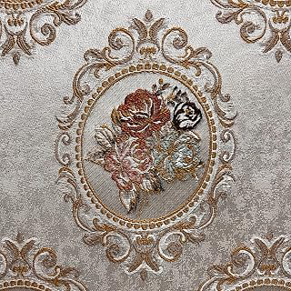 Luxurious Woven Jacquard Victorian Mirror Floral Design Heavy Furnishing Fabric for Upholstery Dining Chairs Window Treatments - Width 54 inches: Jacquard Weave and Production Notes