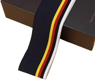 Elastic Ribbed Cuffs Rib Combed Rainbow Cuff Fabric by Half Yards Striped Stretch for Sewing Base Shirt Knitting Neckline 5x85CM/PCS(Color-13): Fabric Sourcing and Quality Notes