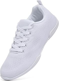 Cheer Shoes Girls White Cheerleading Shoes for Women Cheer Sneakers Kids Youth: Jacquard Weave and Production Notes