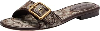 Women's Margot Leather Flat Sandals: Jacquard Weave and Production Notes