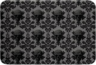 jejeloiu Damask Floral Floor Doormats 16