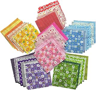 Cotton Quilting Fabric Squares, 42 Piece, 5x5 Inch, Pre-Cut: Print Design and Production Notes