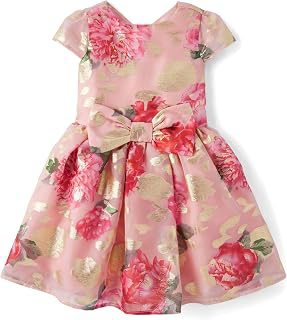 Girls' and Toddler Short Sleeve Dressy Dresses: Jacquard Weave and Production Notes