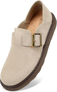 Women's Comfortable & Lightweight Suede Leather Penny Loafers Slip-Ons Cute Business Casual Dress Shoes Work Office Flats Everyday Walking Shoes: OEM Production and Sizing Notes