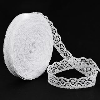 VGOODALL 30-Yard Lace Ribbon for Scrapbooking & Crafts, 0.5 inch Width: Fabric Sourcing and Quality Notes