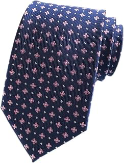 Striped Ties for Men Boys Trendy Repp Graphic Woven Silk Formal Business Necktie: Jacquard Weave and Production Notes