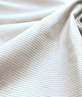 Corduroy Fabric 8 Wale Apparel 290-300GSM Solid Color by Continuous Yard 58
