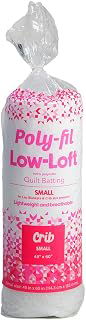 Fairfield Poly-Fil Low-Loft Batting Crib 45
