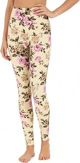 KMystic Women's Cotton Blend Basic Workout Fun Printed Leggings: Print Design and Production Notes