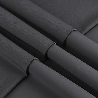 Nylon Spandex Fabric | Strudy 4 Way Stretch Activewear Fabric | 82% Nylon 18% Spandex | Swimsuit, Sport, Yoga Lycra Fabric (Black, 1 Yard): Fabric Sourcing and Quality Notes